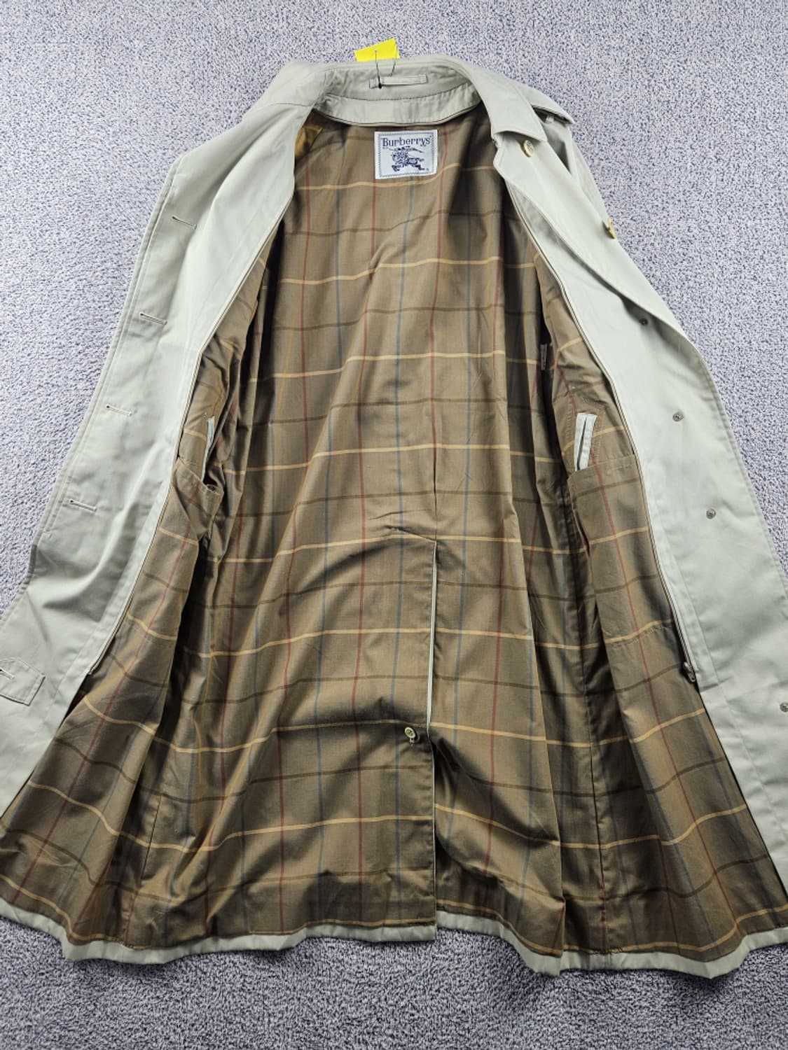 버버리 히든버튼 싱글 벨티드 트렌치 코트 ( 상세설명참조 )/ 10581 상품이미지2