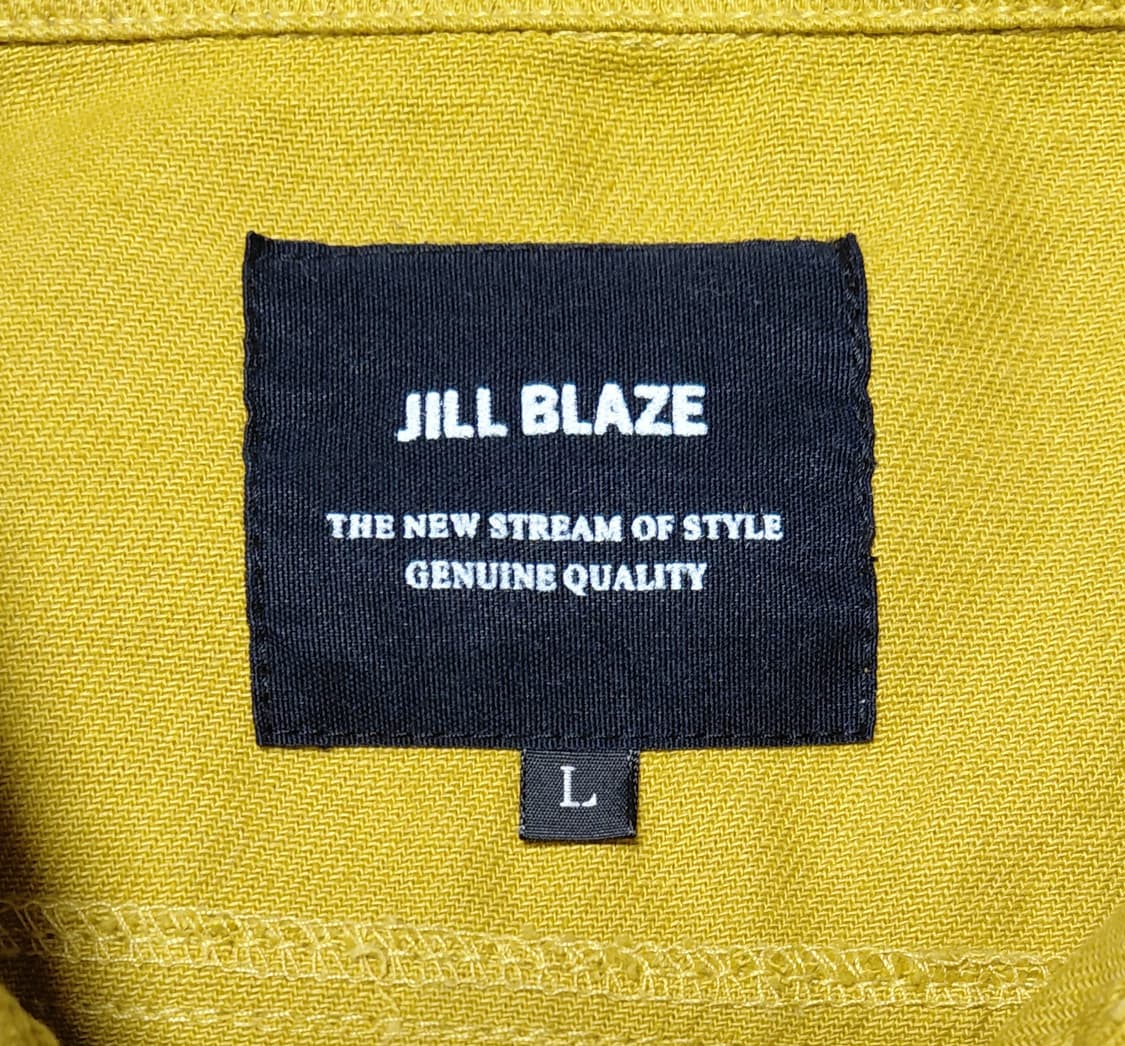 [M] JILL BLAZE 머스터드 트윌 재킷 - 7~8부 소매 상품이미지4