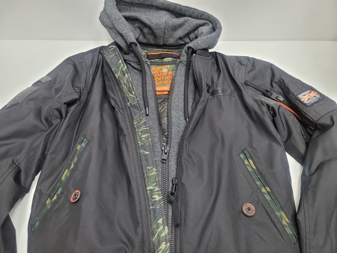 SUPRE DRY슈퍼드라이 루키 플라이트 봄버 자켓 / 남 S
 상품이미지4