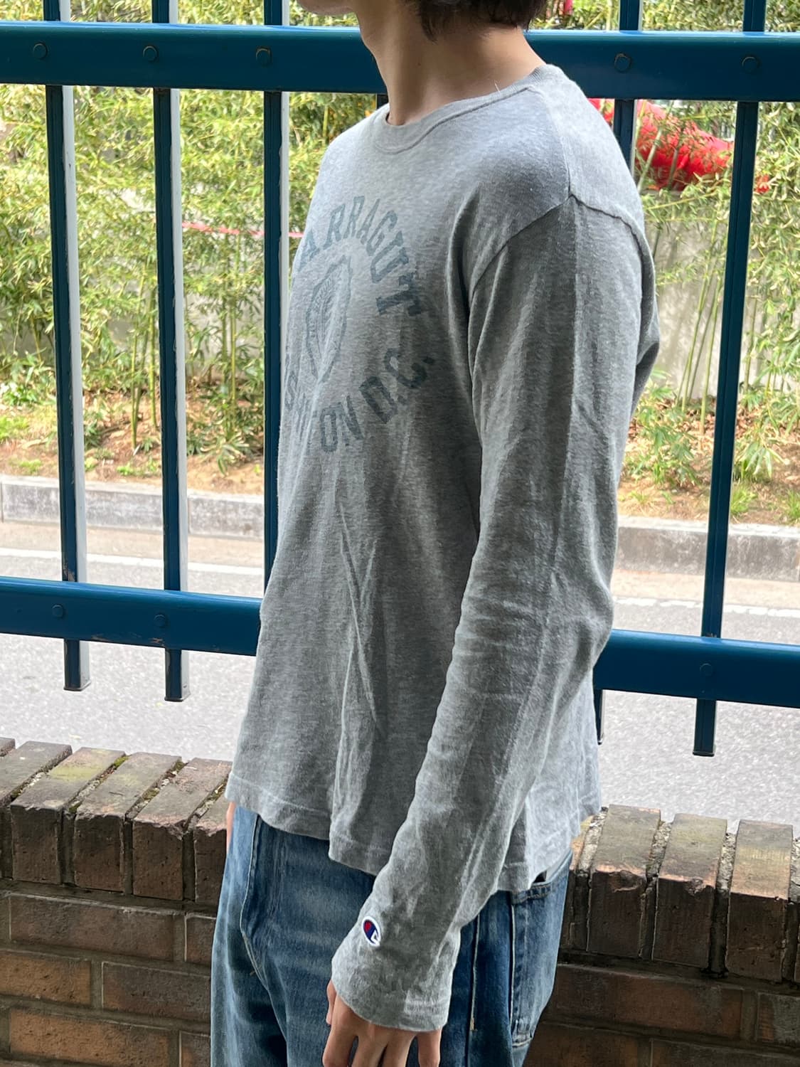 Champion Grey Longsleeve 상품이미지2