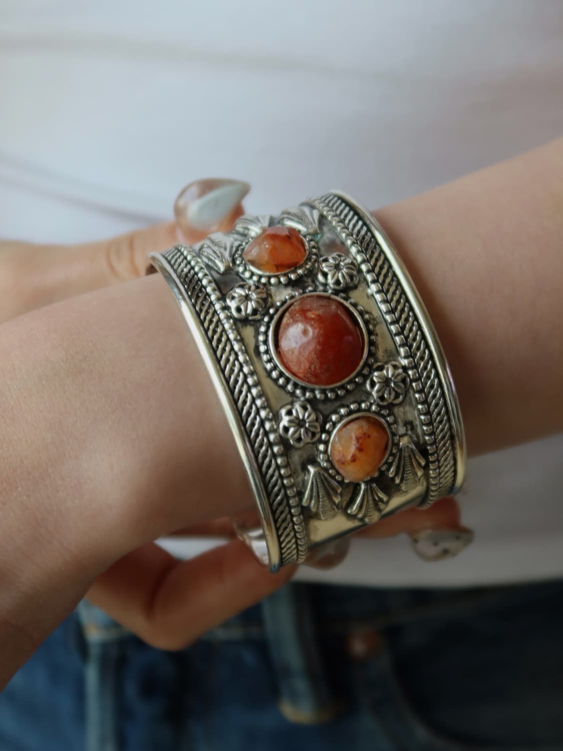 coral wide cuff 상품이미지7