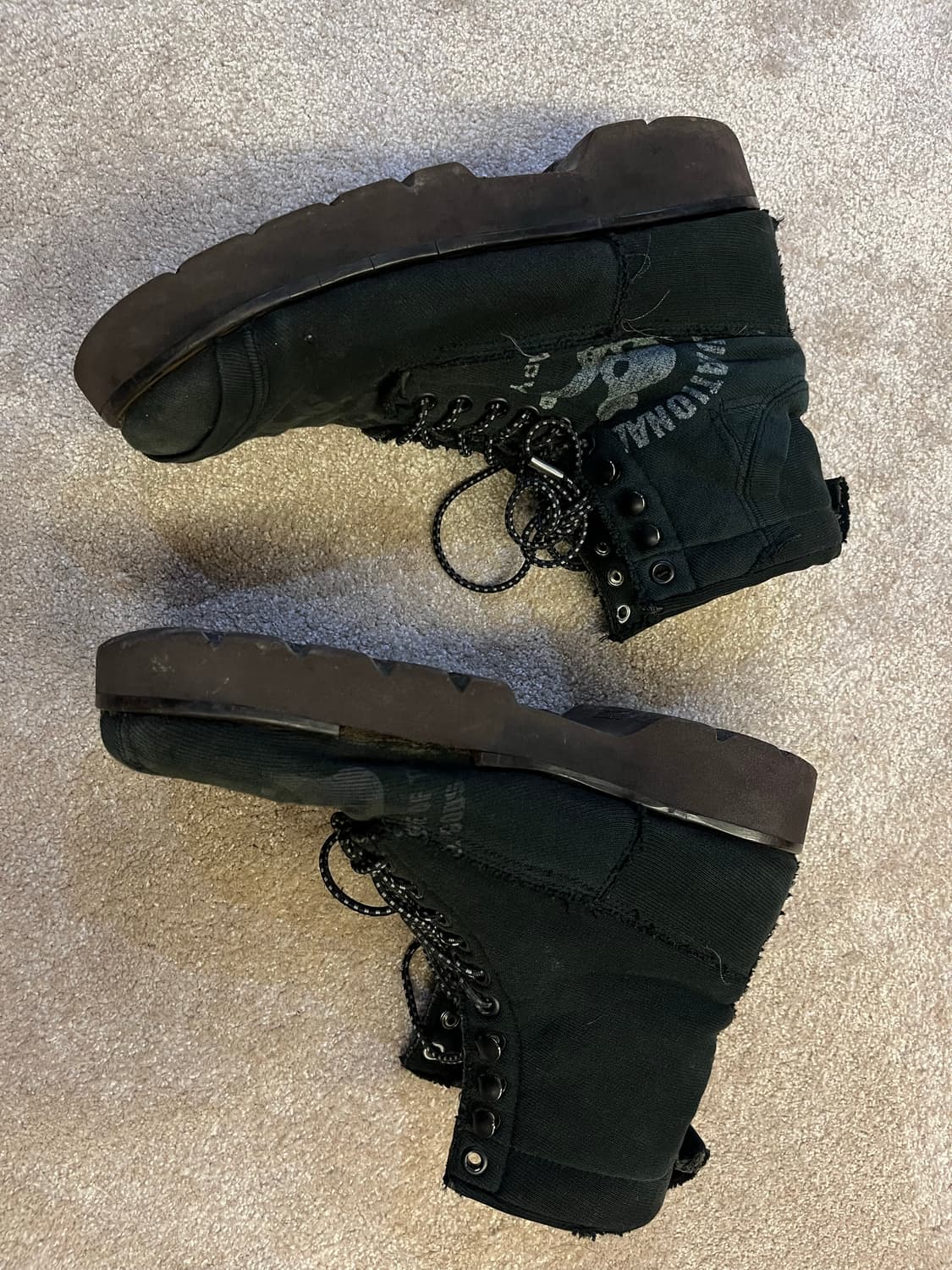 언더커버 2006AW "paperdoll" 하이브리드 부츠 상품이미지2