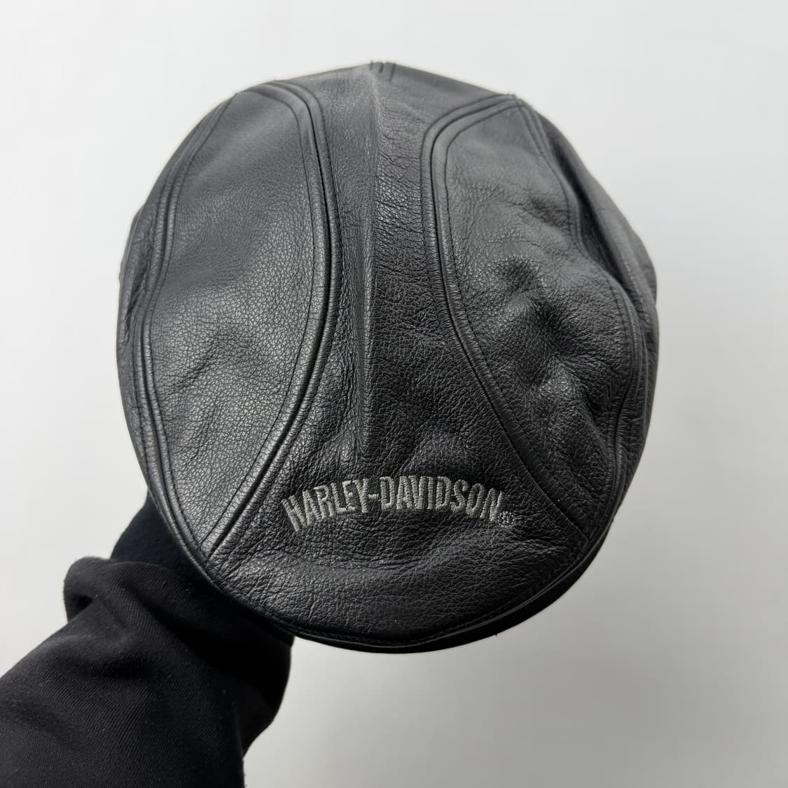 할리데이비슨 소가죽 헌팅캡 상품이미지2