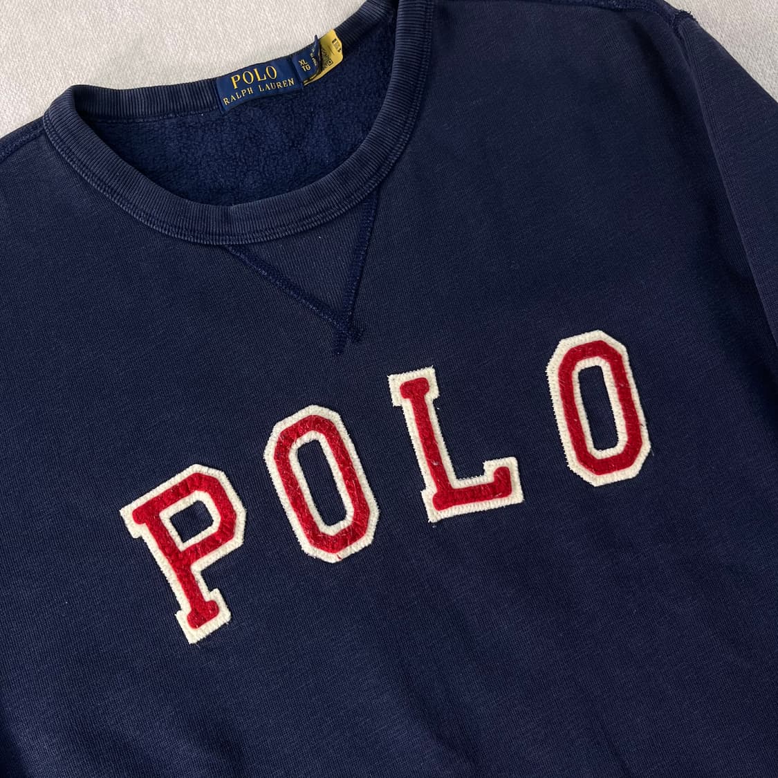 105 폴로랄프로렌 신형라벨 스펠아웃 맨투맨 상품이미지2