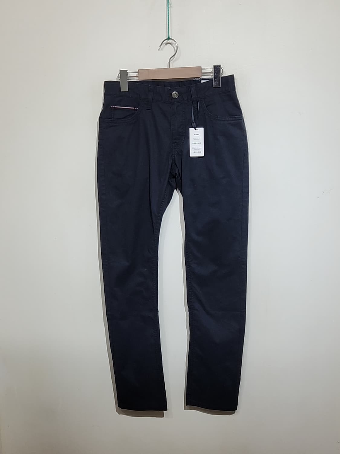 (29) 타미힐피거 면바지 네이비 치노팬츠 토미 스판 코튼팬츠 상품이미지1