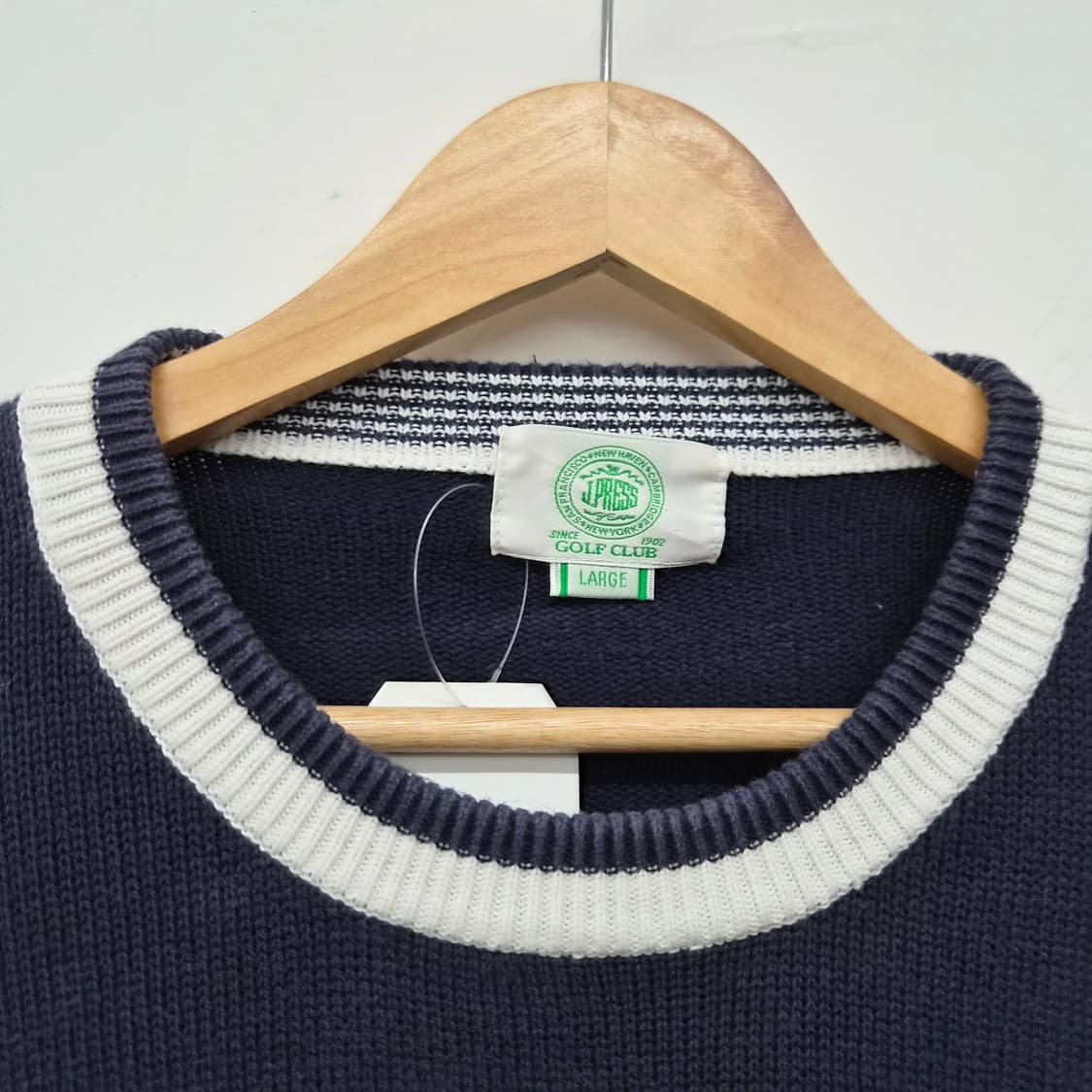제이프레스 빈티지 골프 클럽 니트 스웨터 남성 L 상품이미지4
