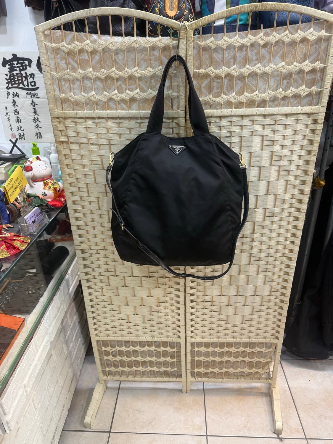 정품 프라다 나일론 2way백 팝니다 상품이미지1