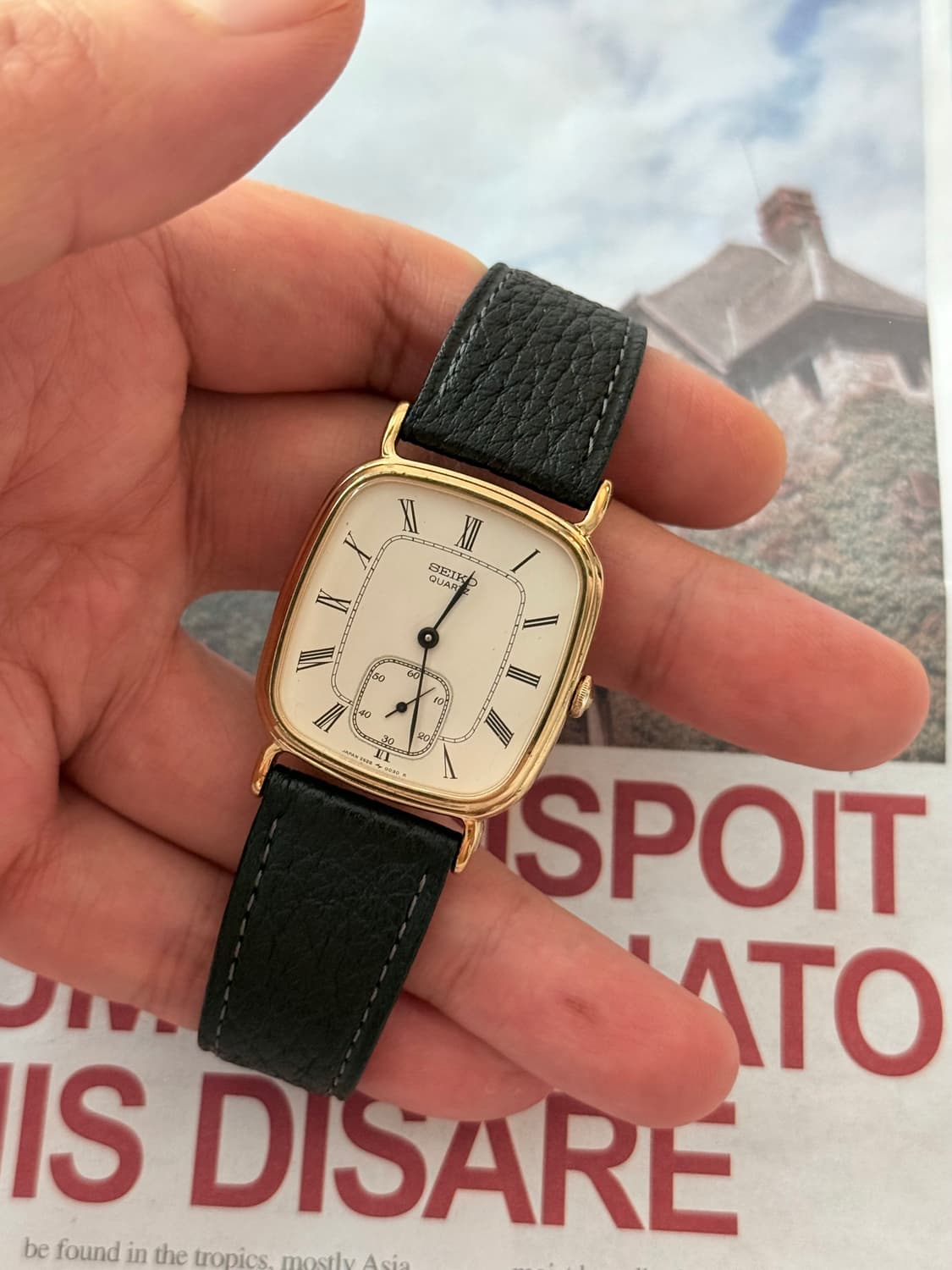 Seiko 세이코 스퀘어 쿼츠 스모세코 상품이미지3