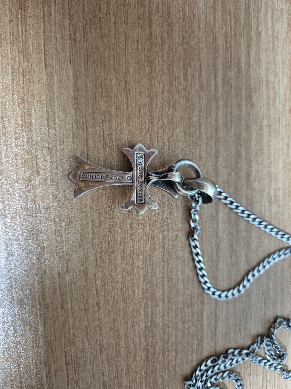 [Os] 크롬하츠 크로스 위드베일 ch 팬던트 상품이미지3