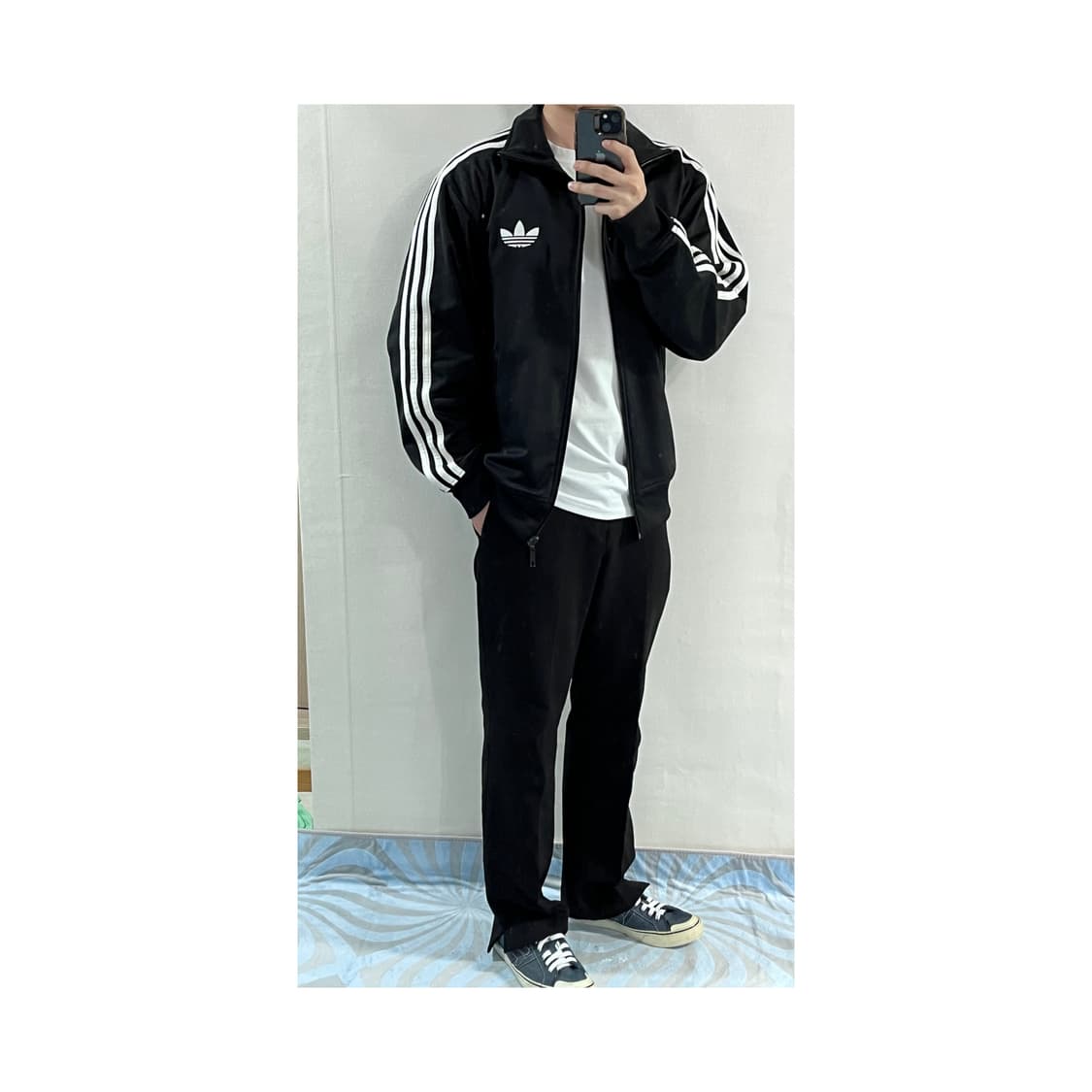 아디다스 파이어버드 블랙 트랙탑 상품이미지2