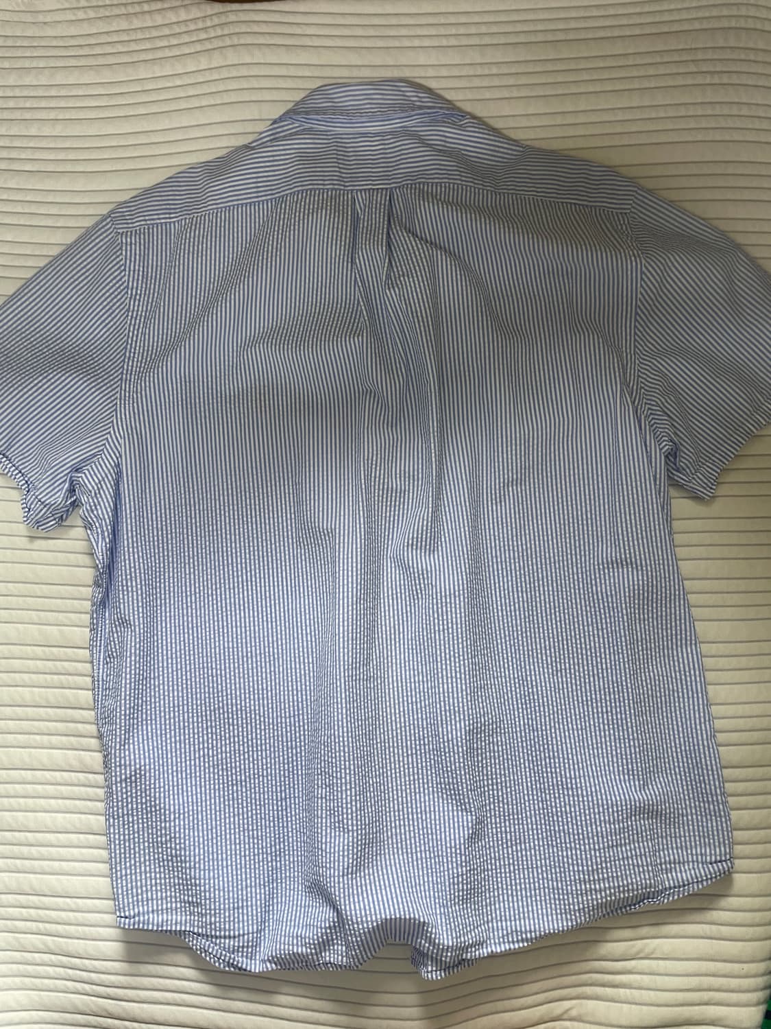 폴로 랄프로렌 시어서커 스트라이프 셔츠 XL 상품이미지2