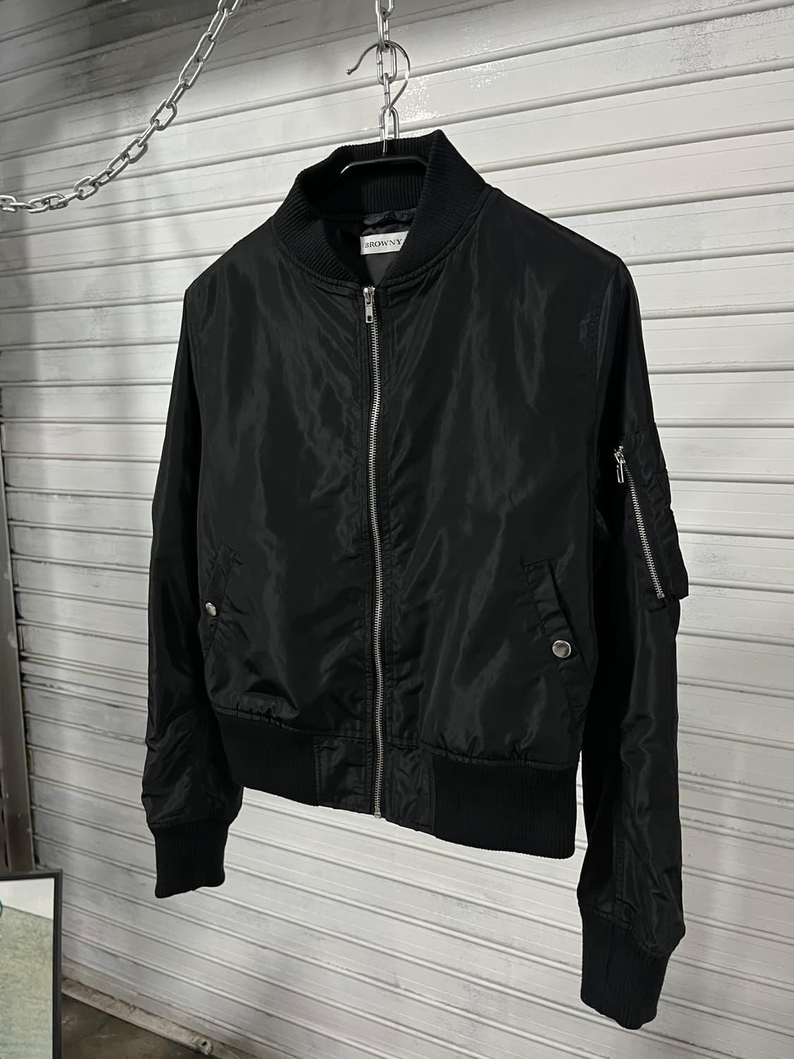 Browny nylon ma-1 jacket 상품이미지6