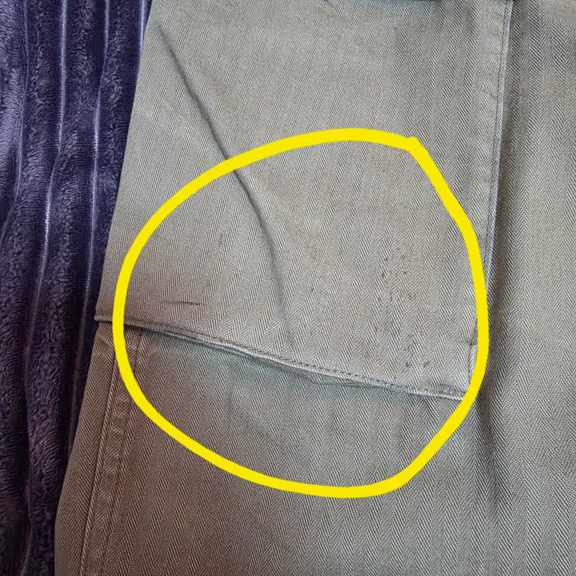 폴로 릴렉스핏 헤링본 카고팬츠 31/32 상품이미지8