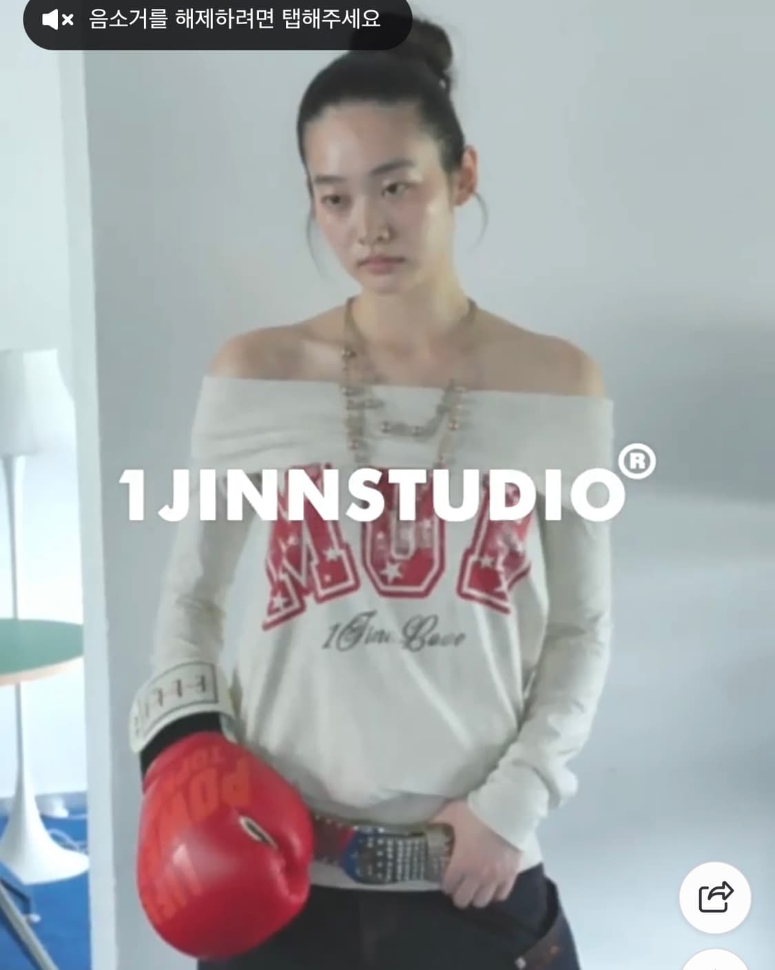1JINNSTUDIO 원진스튜디오 오프숄더 원피스 네이비 상품이미지4