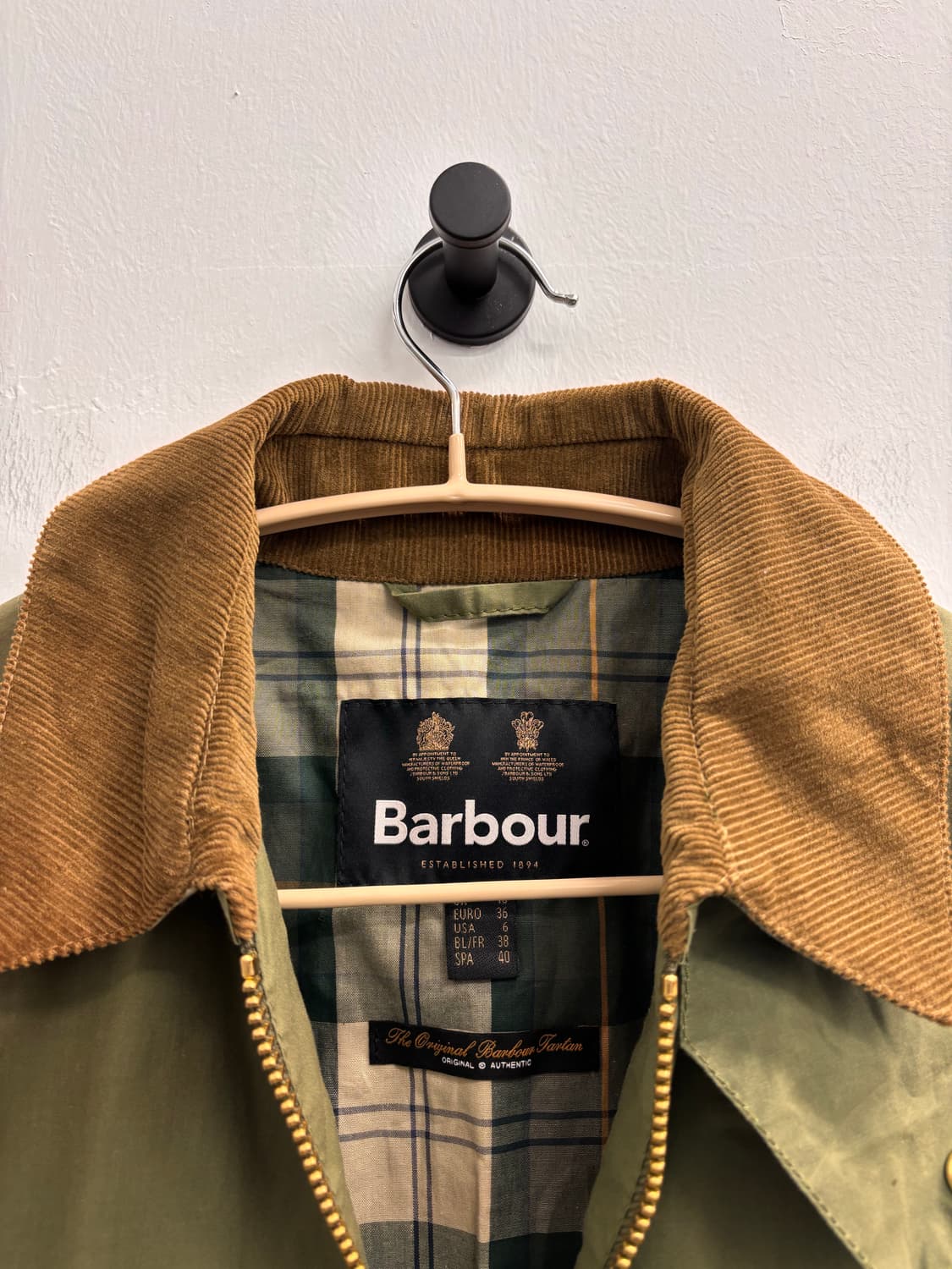 Barbour 바버 샤워프루프 자켓 상품이미지7
