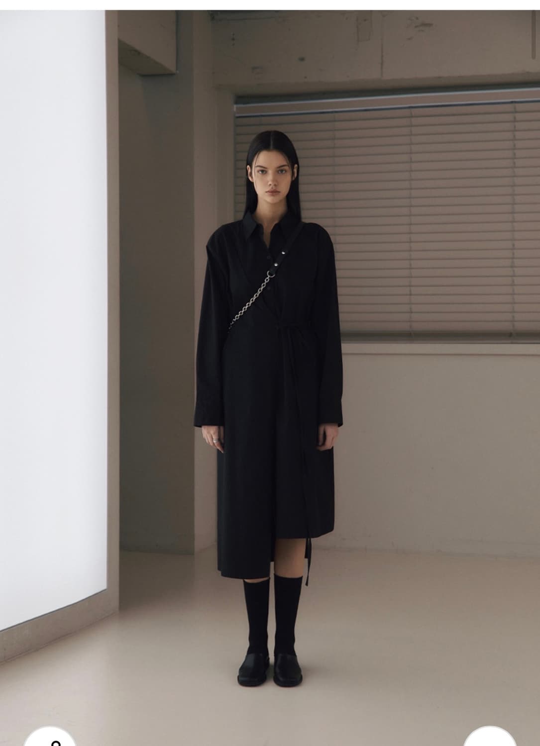 (새상품) 레더리 아더 클래식 체인백 [BLACK] 판매 상품이미지3