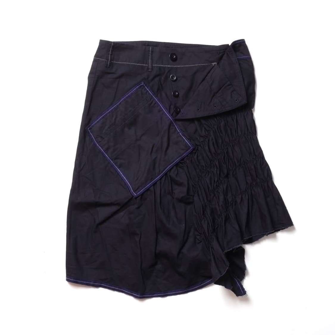 마리떼 프랑소와 저버 Asymmetric Patch Work Skirt  상품이미지4