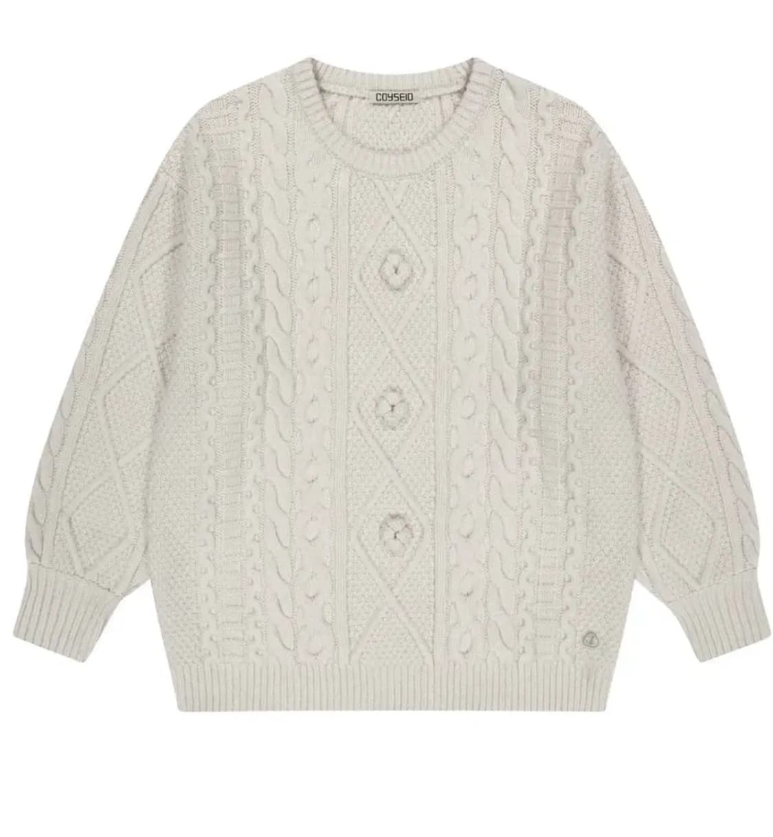 코이세이오 폼폼니트 아이보리 상품이미지1