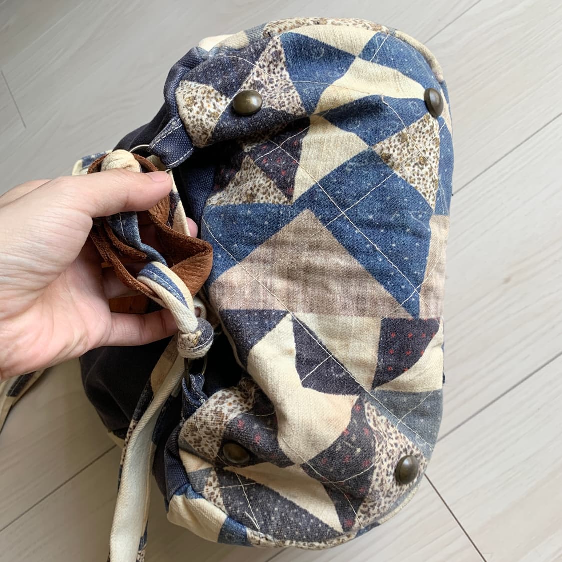 CALICO 퀼트/데님 후로시키 럭색 상품이미지9
