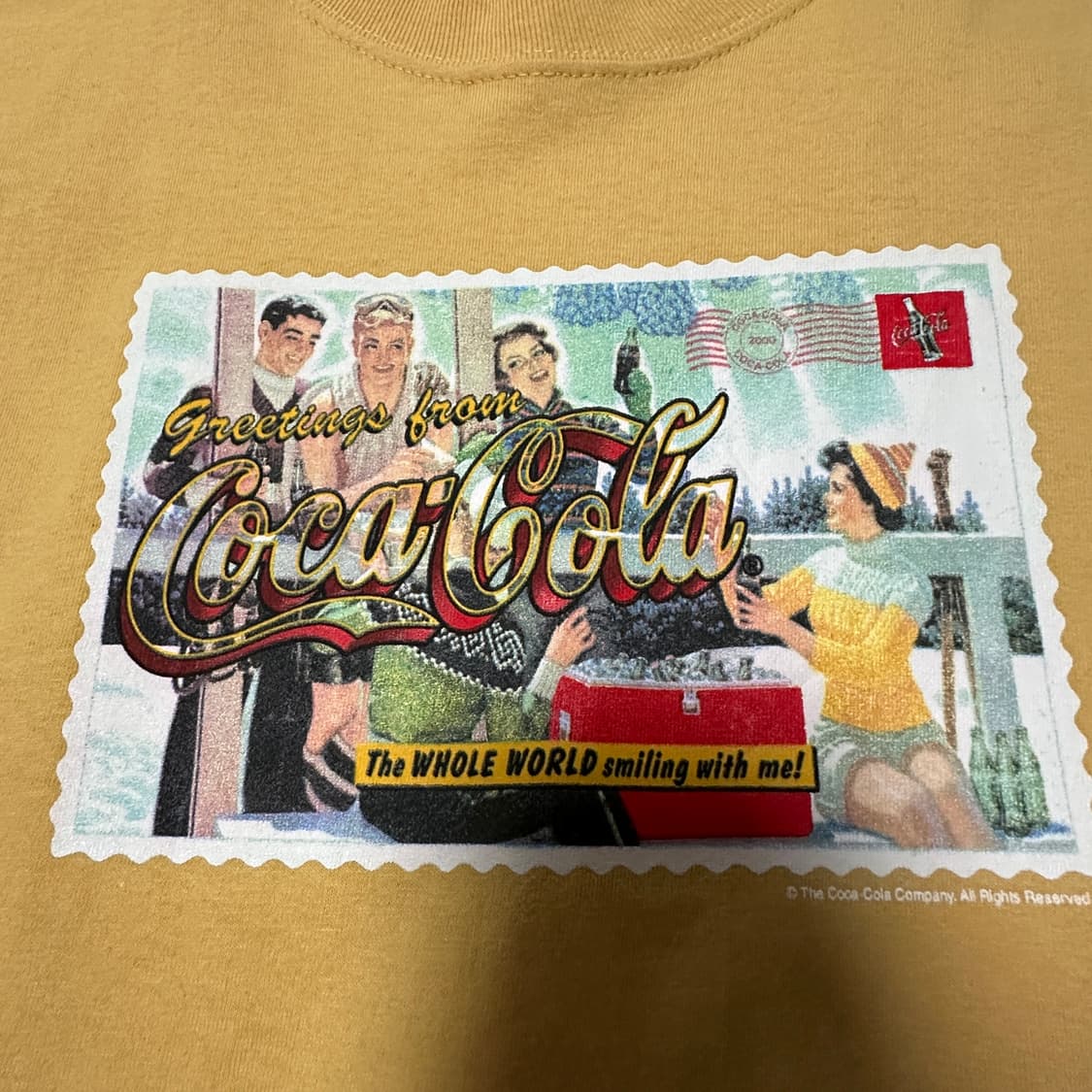 COCACOLA 90's usa made t-shirt 상품이미지4