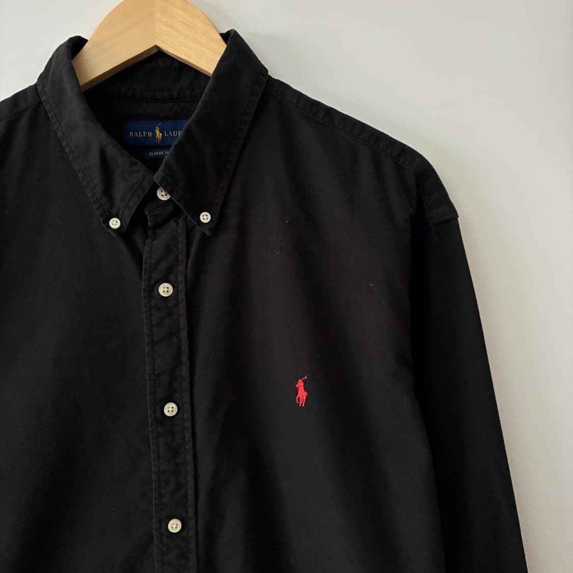 폴로 신형 블랙 셔츠 상품이미지2