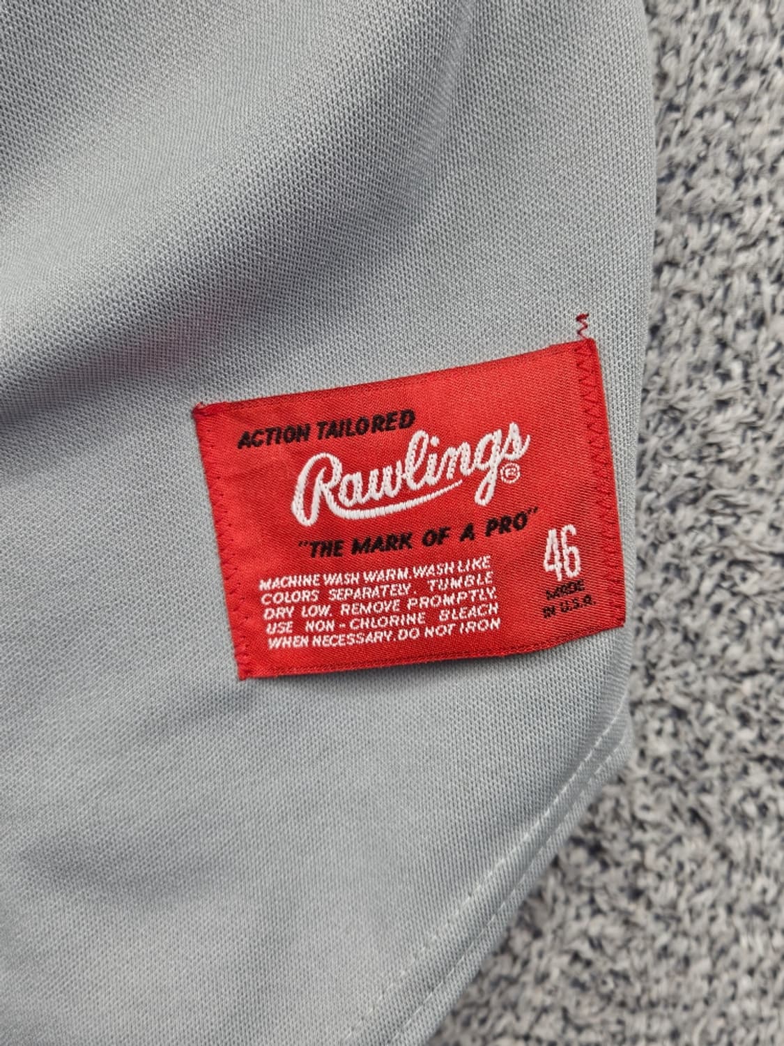 USA 롤링스 뉴욕 베이스볼 져지 ( 46 ) / 11808 상품이미지5