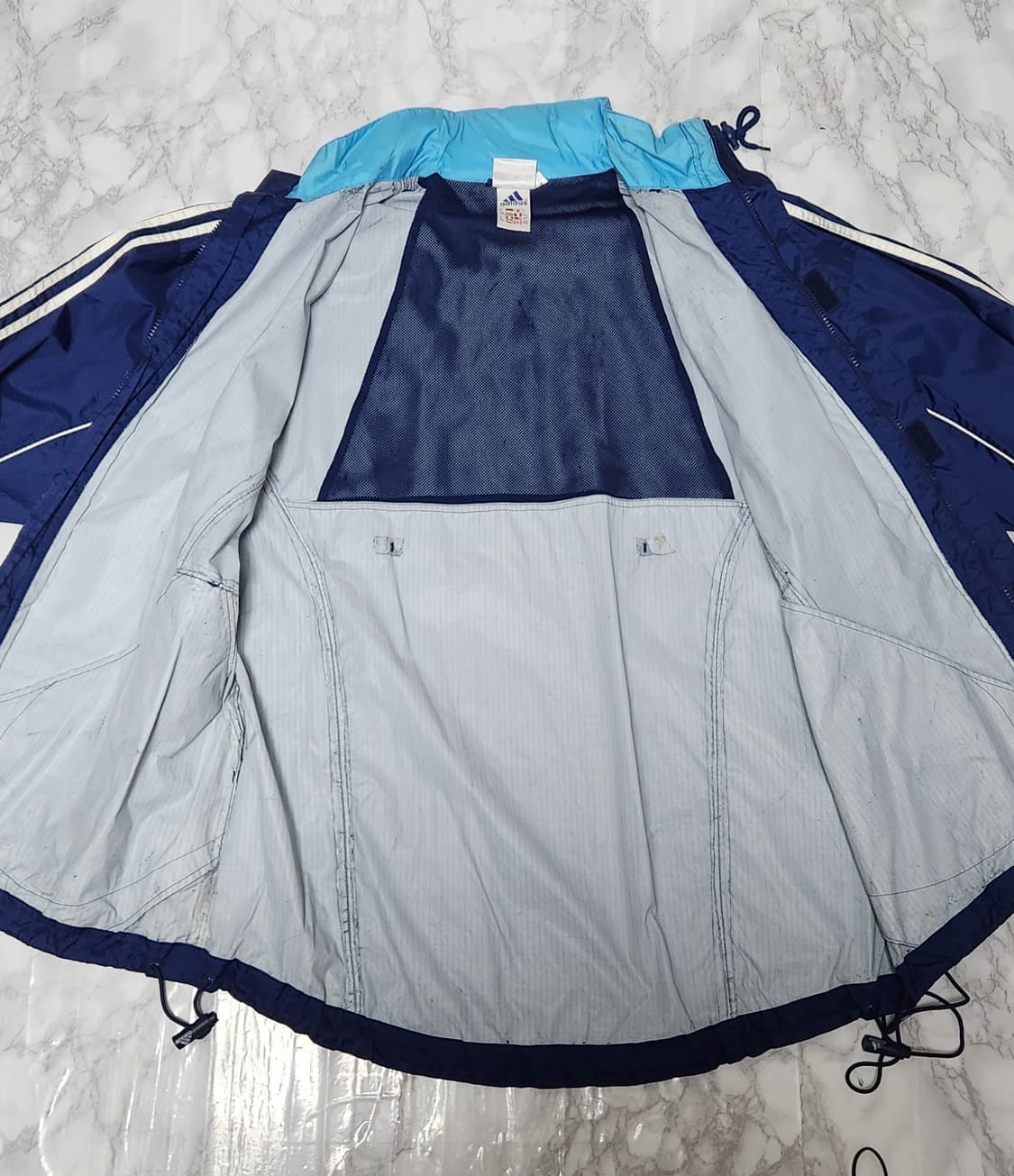 아디다스 마르세유 지급용 99-00 트레이닝 바람막이 자켓 상품이미지9