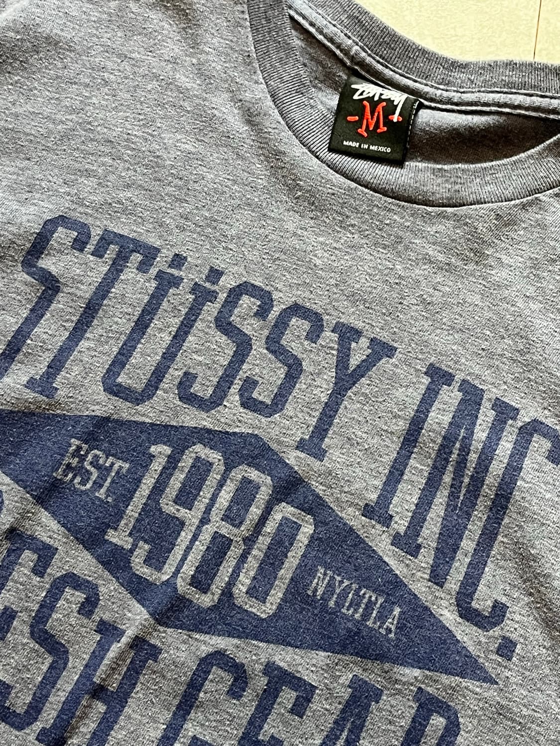 스투시 코튼 반팔 티셔츠 M 상품이미지2