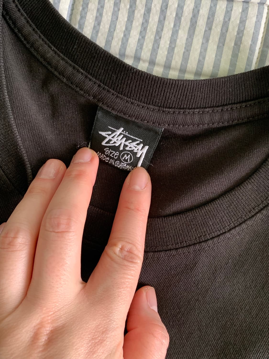 Stussy x Martine Rose 콜라주 피그먼트 다이드 티셔츠 상품이미지3