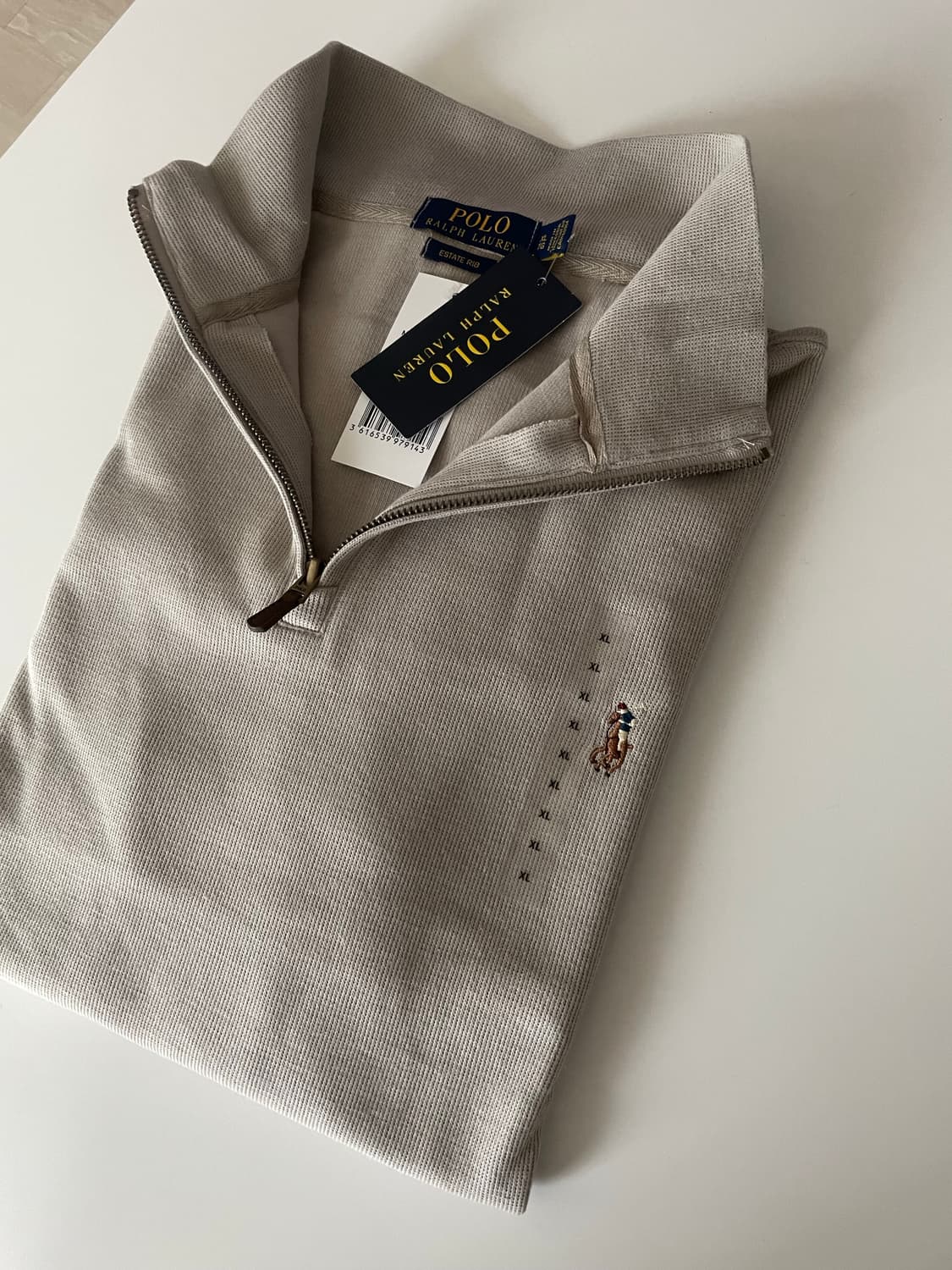 폴로 신형 에스테이트 리브 쿼터 지퍼 풀오버 XL 상품이미지2