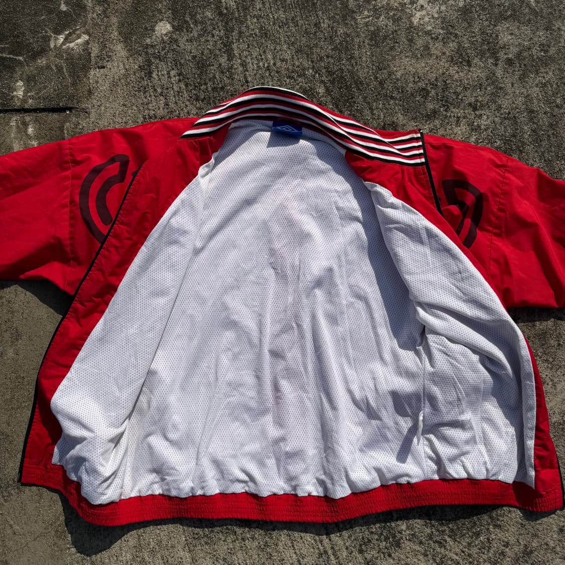 [M] 95/96 엄브로 아약스 트랙 자켓 상품이미지3