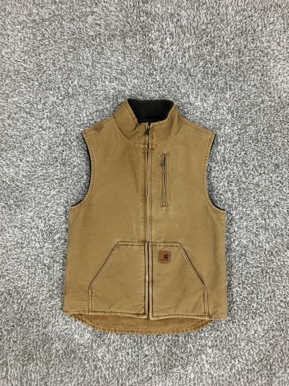 칼하트 브라운 워크 베스트 조끼 상품이미지1