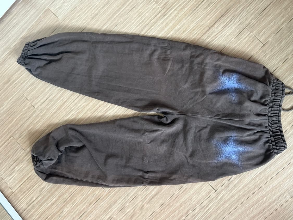 스컬프터 브라운 별 스타 팬츠 상품이미지2