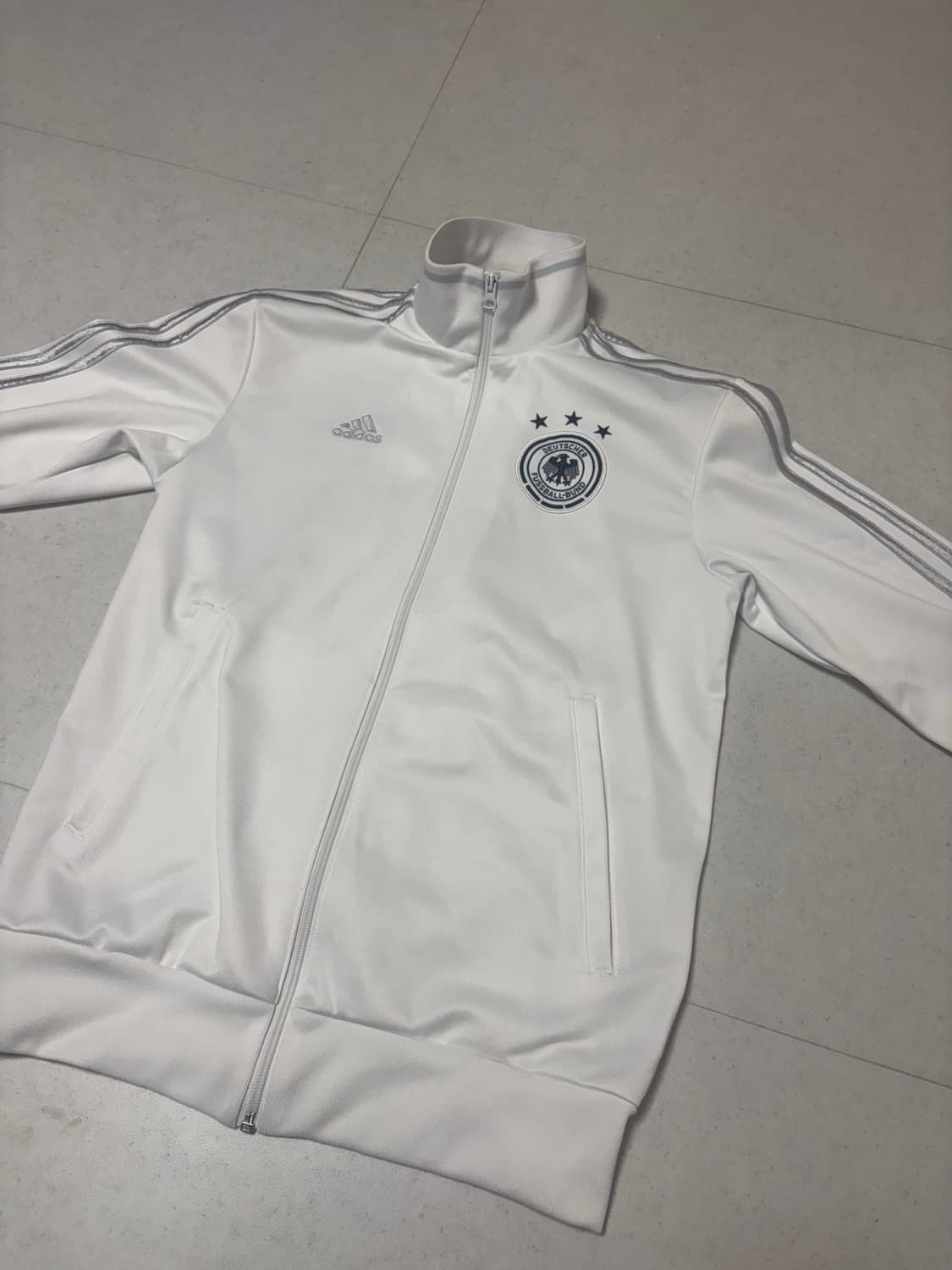 아디다스 실버 독일 트랙탑 져지 상품이미지1