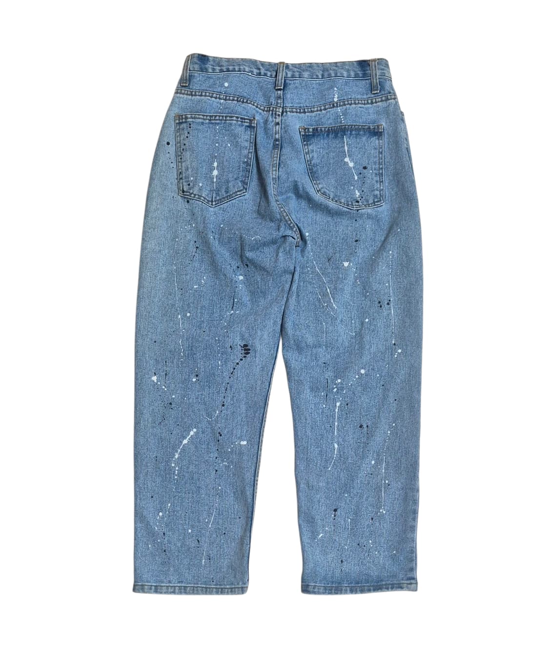 Vintage 페인팅진 데님팬츠 상품이미지2