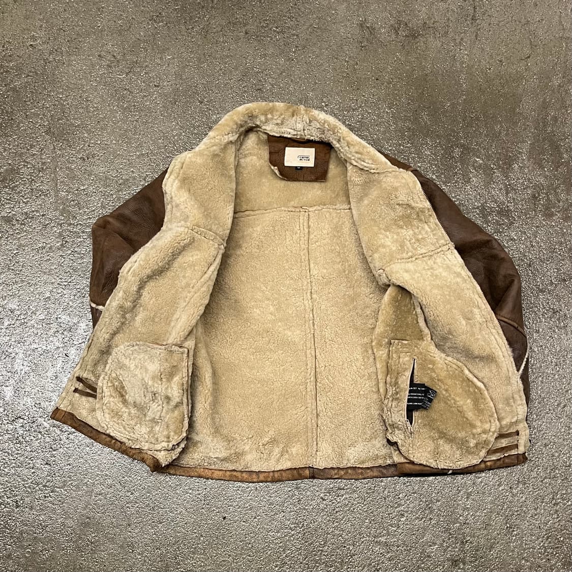 카멜 액티브 싱글 양가죽 무스탕 (105) 상품이미지7