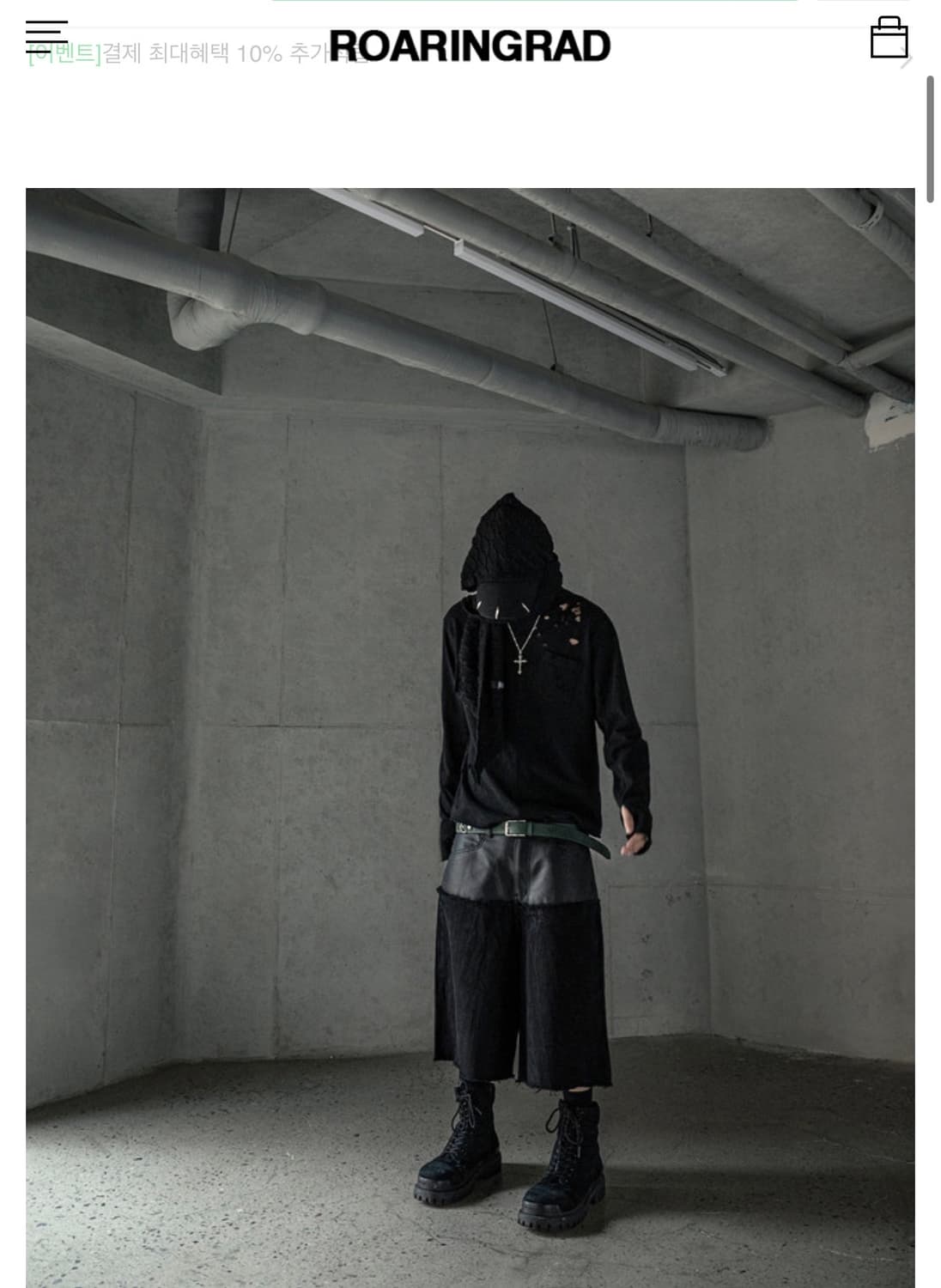 로어링라드 레이어드 버뮤다 팬츠 상품이미지3