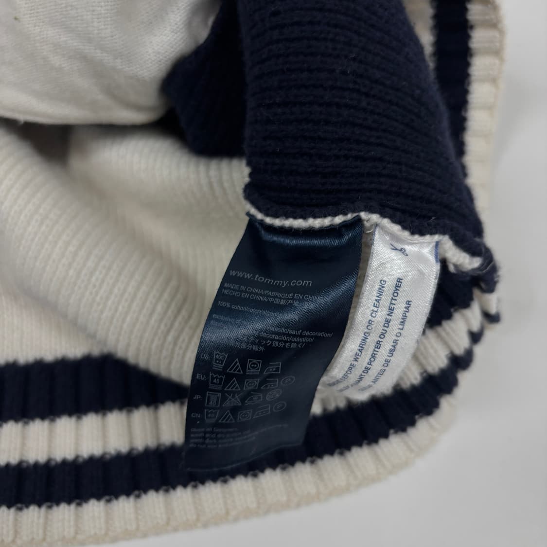 타미힐피거 니트 집업 상품이미지9