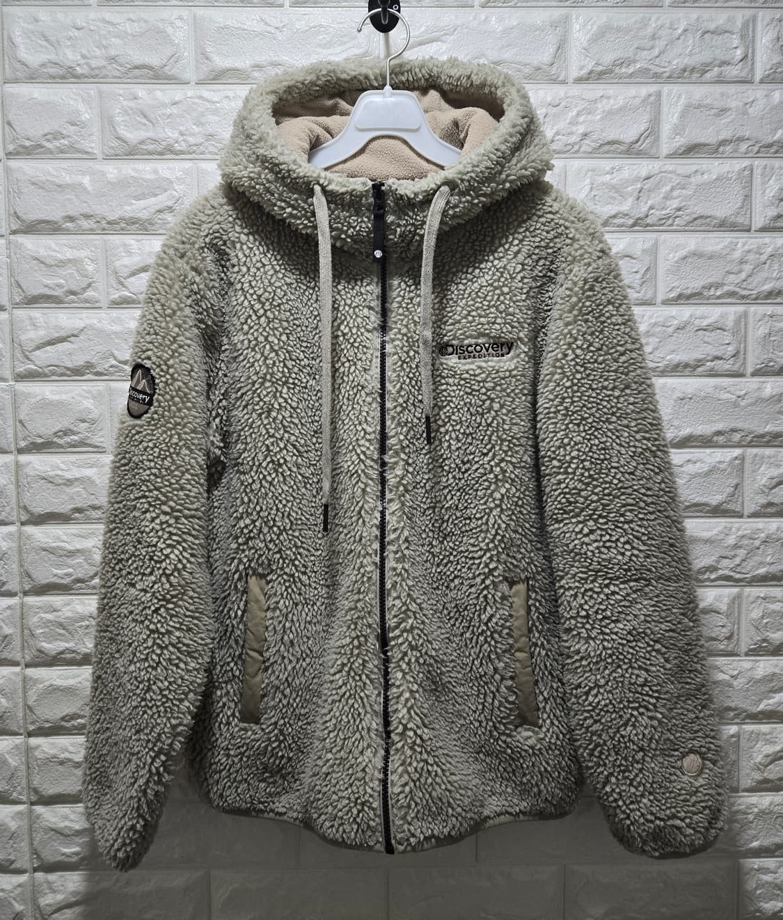 디스커버리 써모라이트 뽀글이 후드집업 자켓 95 상품이미지1