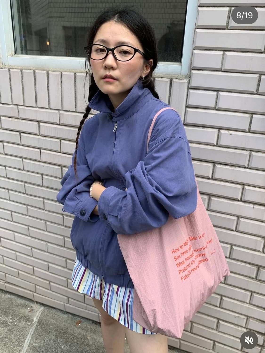 벤시몽  FRENCH BLOUSON JUMPER - MATIN BLUE 상품이미지6