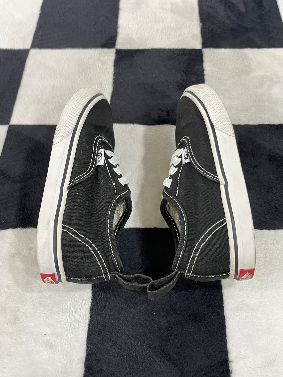 반스 키즈 어센틱 블랙 스니커즈 140mm 상품이미지6