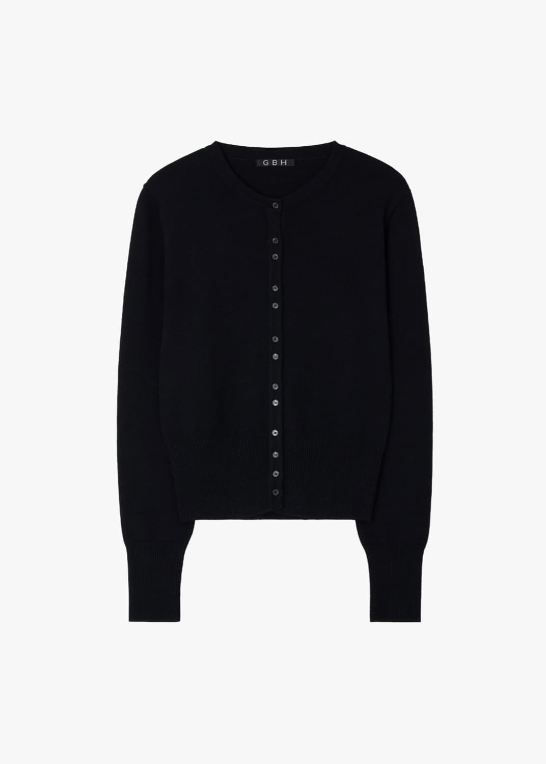 버튼 가디건 블랙 상품이미지2