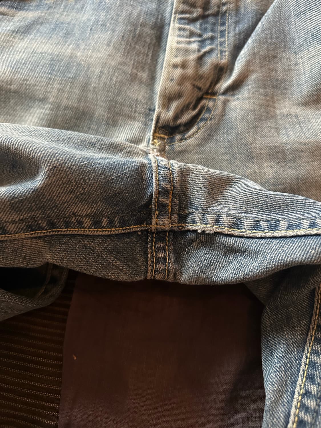 70s UAS LEE 200z Vintage Denim Pants 상품이미지9