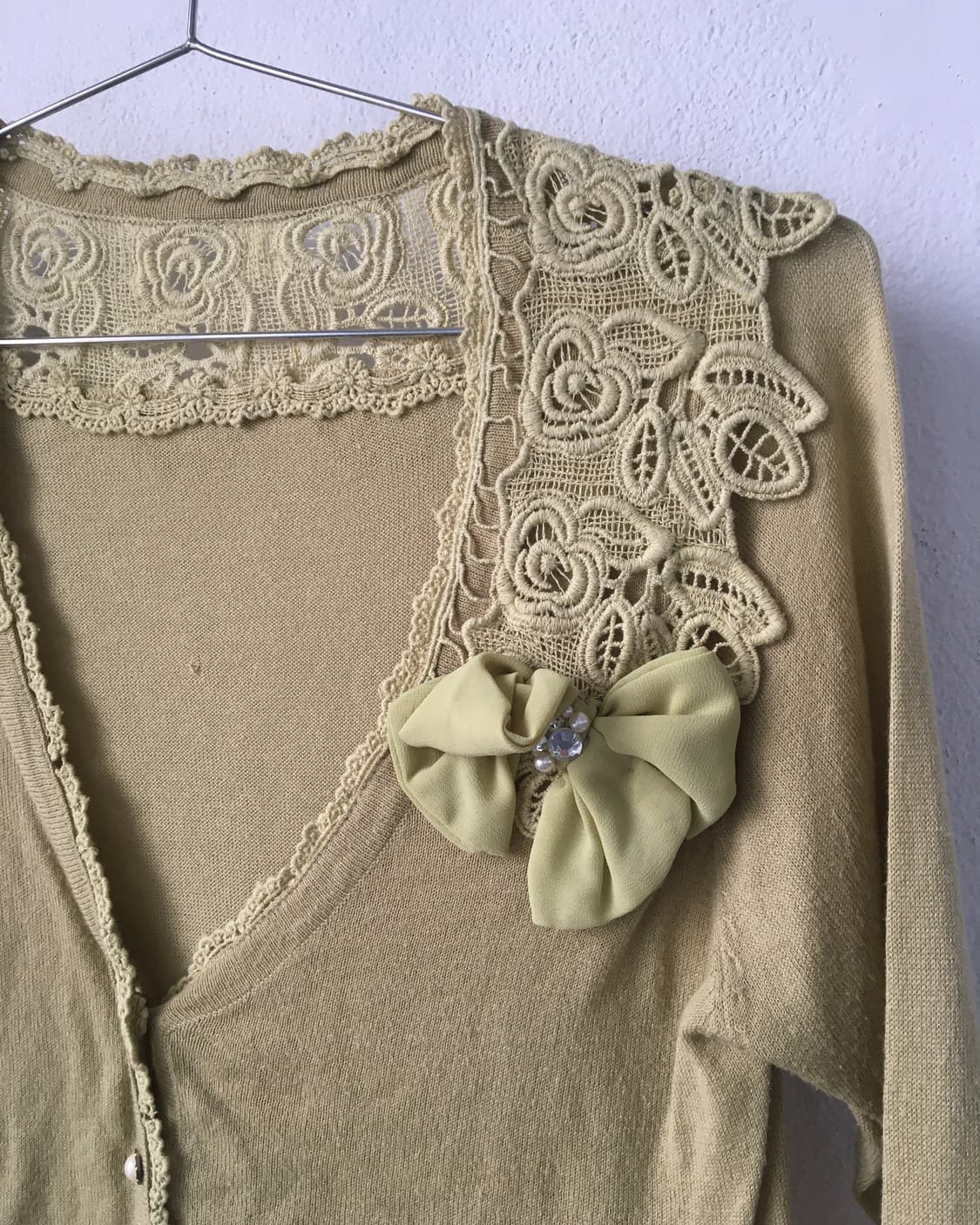Corsage point cardigan 상품이미지4