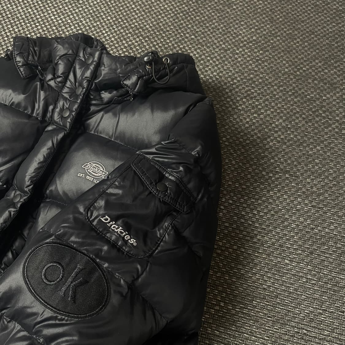 디키즈 블랙 다운 패딩 S 상품이미지6