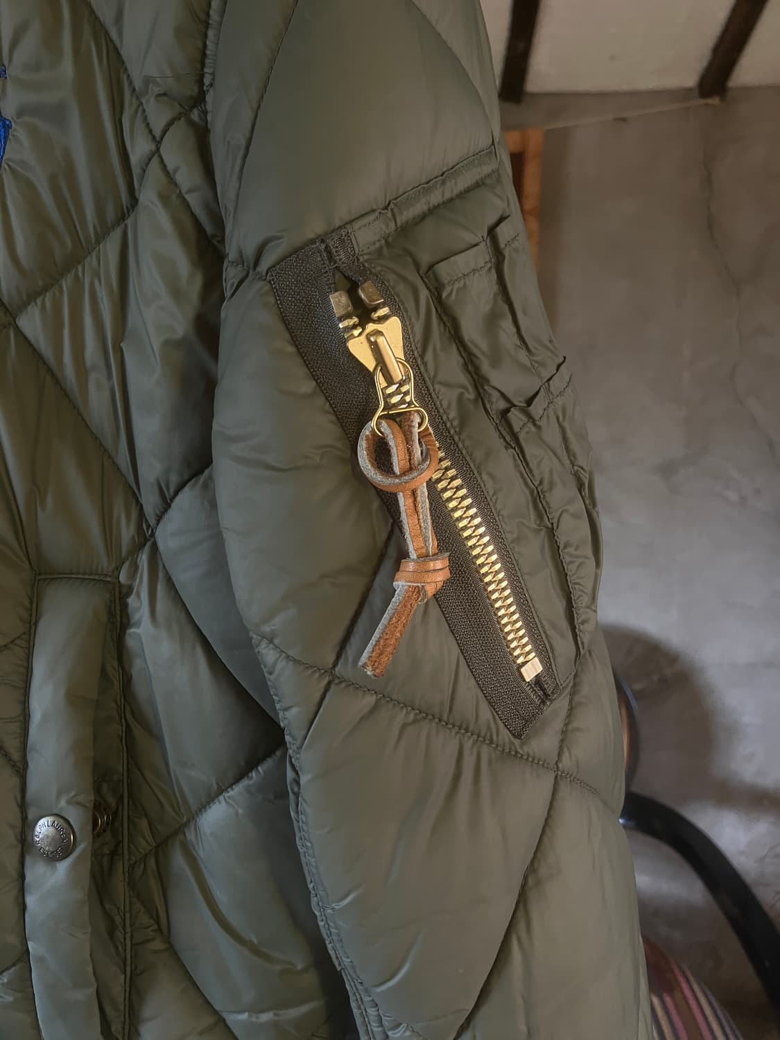 POLO Ralph Lauren 퀼팅 봄버 자켓 상품이미지3