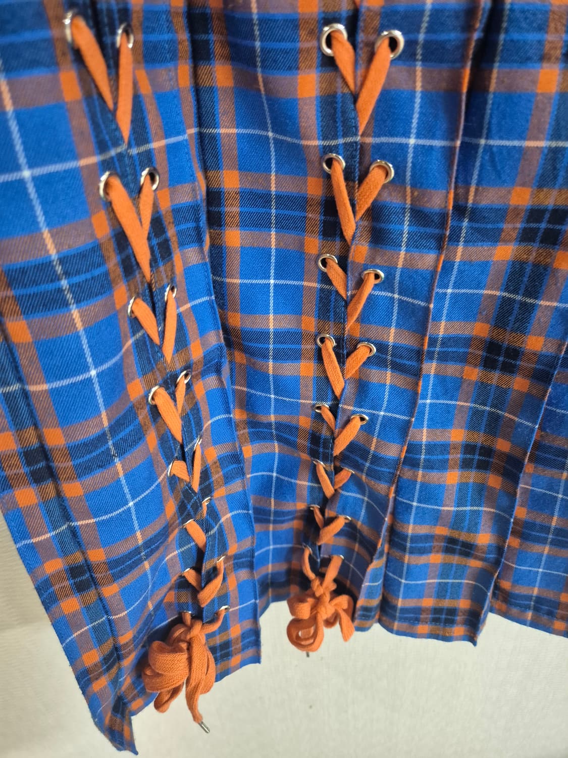 체크롱플리츠스커트 상품이미지3