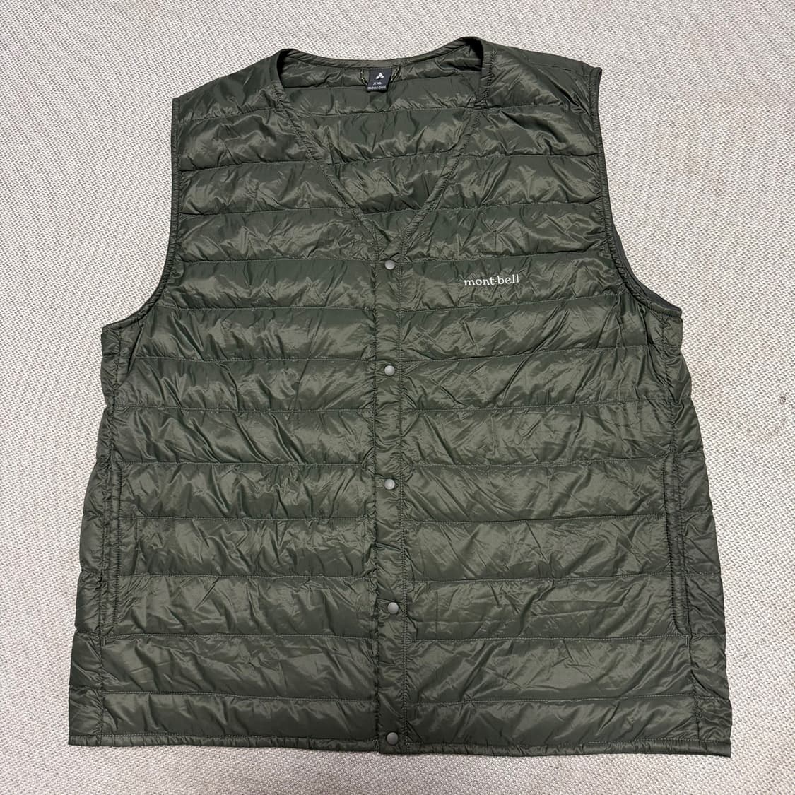 몽벨 EX800 수페리어 경량 패딩조끼 상품이미지1