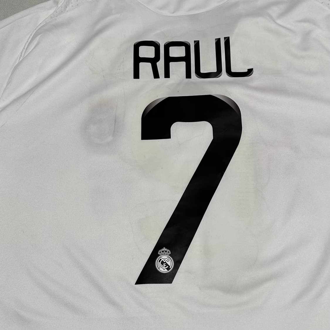 XL 아디다스 래알 마드리드 08-09시즌 홈 유니폼 7. 라울 상품이미지9