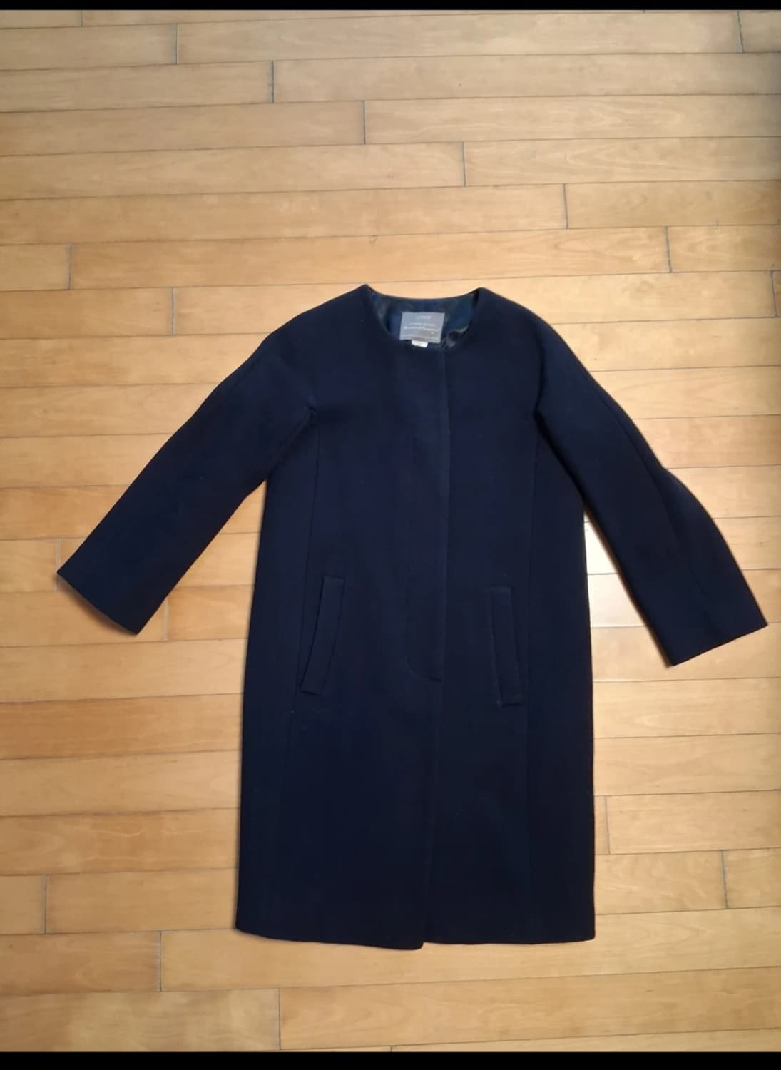 J.crew 네이비 코트 /사이즈0 상품이미지1